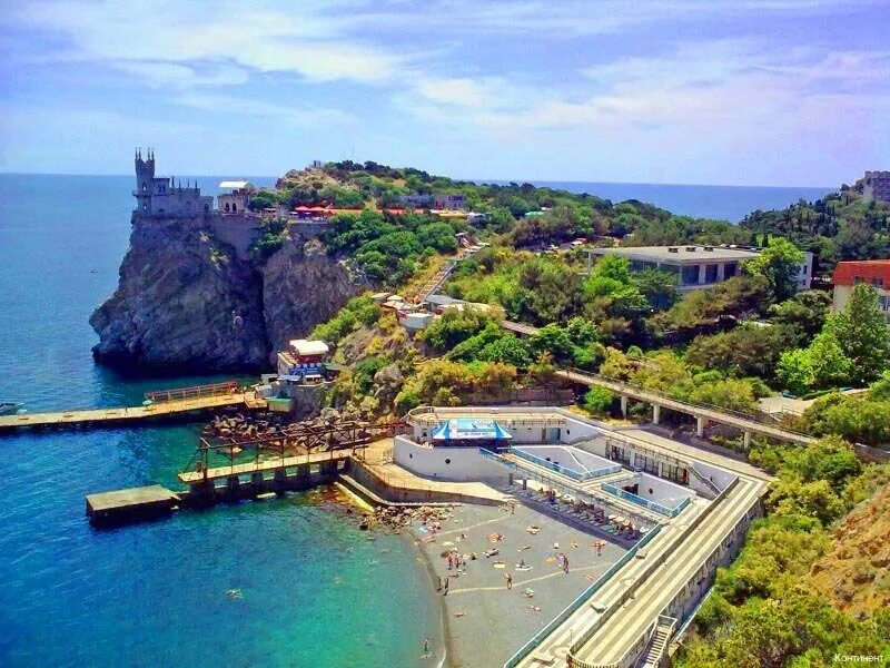 Пляж гаспра крым фото Permanently closed: Kontinent, hotel, Krasnodar Territory, Sochi, Sochinskoye Hi