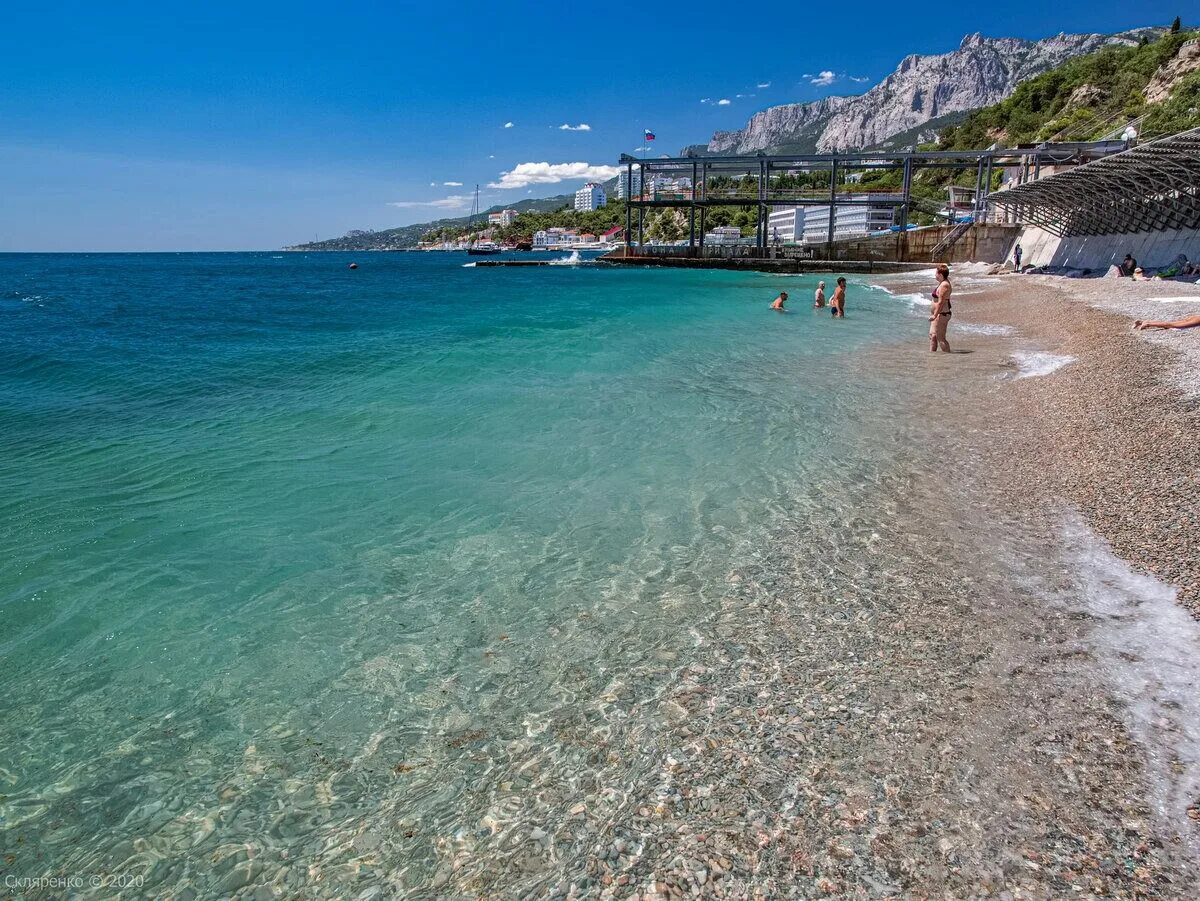 Пляж гаспра крым фото Пансионат "Ай-Тодор-Юг" Крым Южный берег Крыма - Фотогалерея
