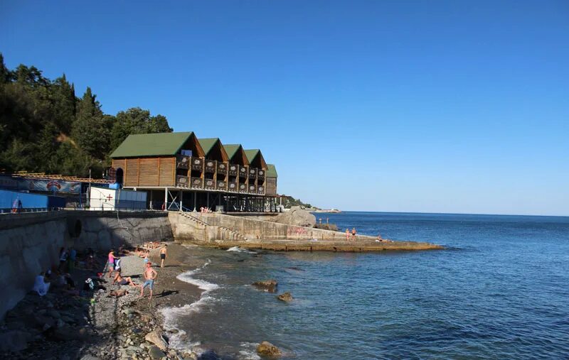 Пляж горное солнце алупка фото Отдых в Алупке (Крым) 2024 без посредников - Гостевой дом "Лукоморье"