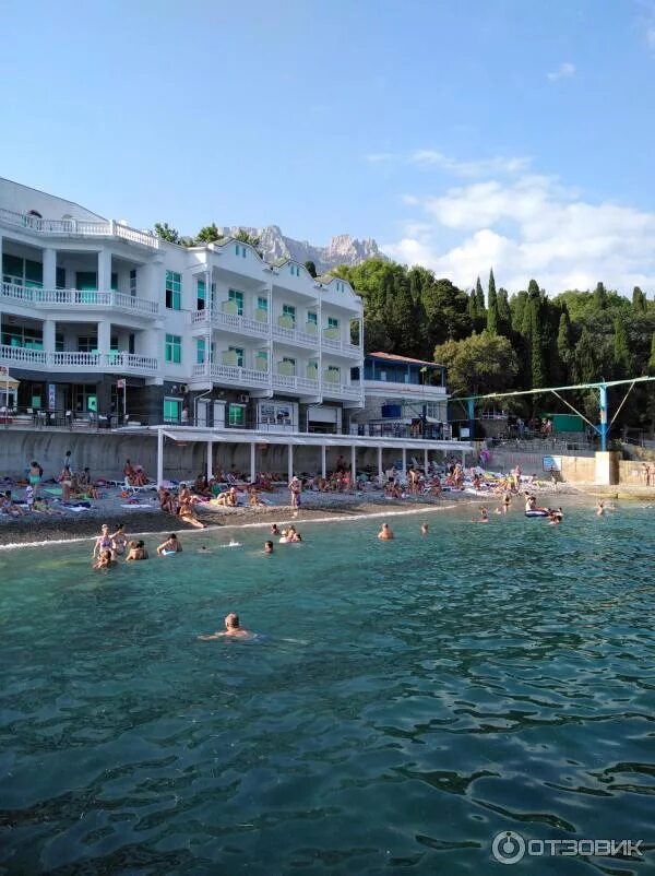 Пляж горное солнце алупка фото Отзыв о Санаторий "Горное солнце" (Крым, Алупка) Рекомендую пансионат Горное Сол