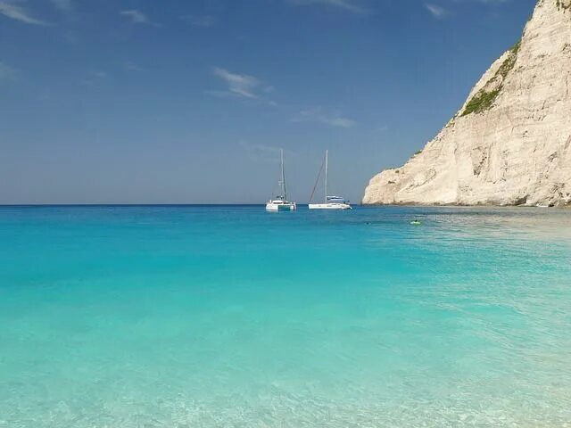Пляж греция фото Zakhintos Yunanistan Deniz - Pixabay'de ücretsiz fotoğraf Greece holiday, Zakynt