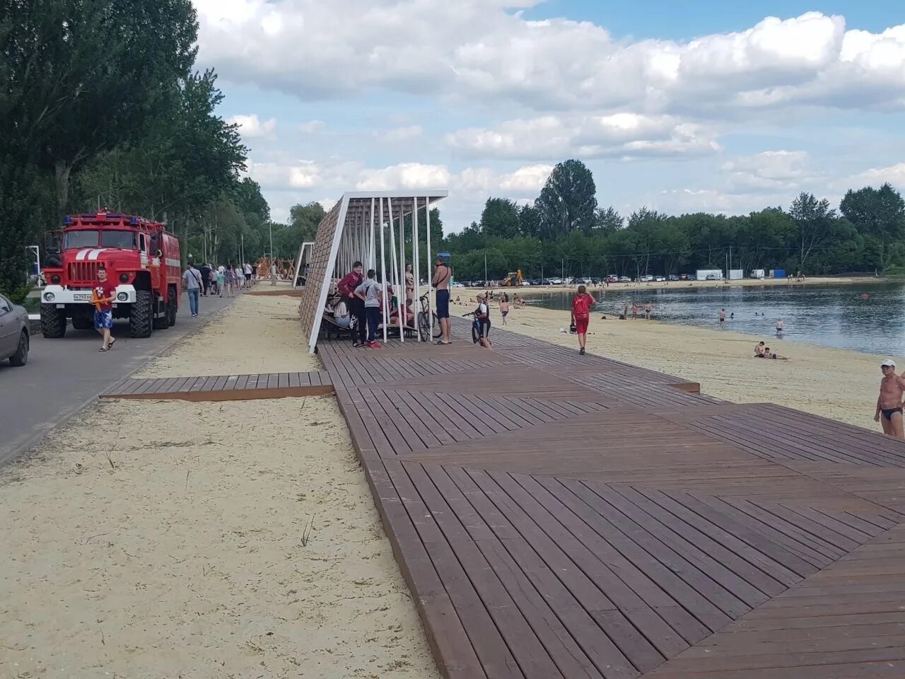 Пляж губкин фото О происшествии на воде в городе Губкин - Все новости - Главное управление МЧС Ро