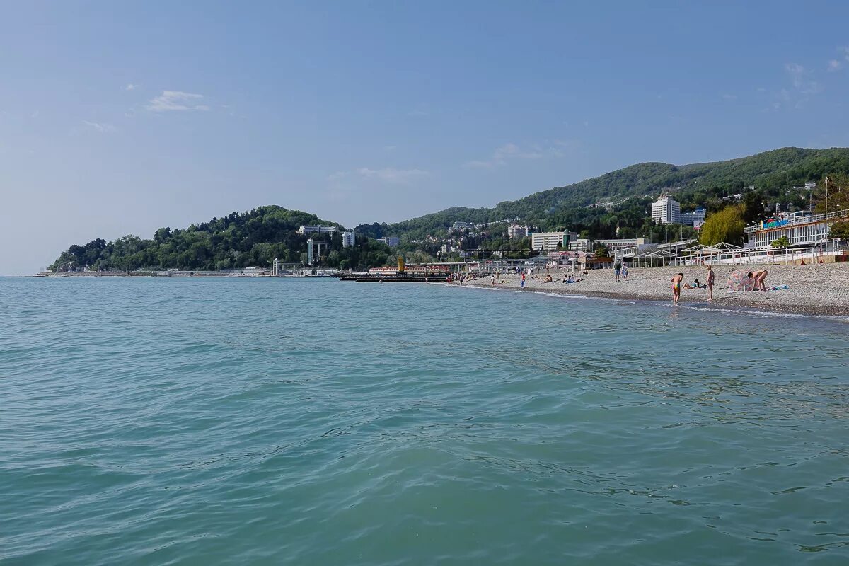 Пляж хоста сочи фото Санатории и пансионаты России курорта хоста (сочи) и курорта ялты (крым) и по си