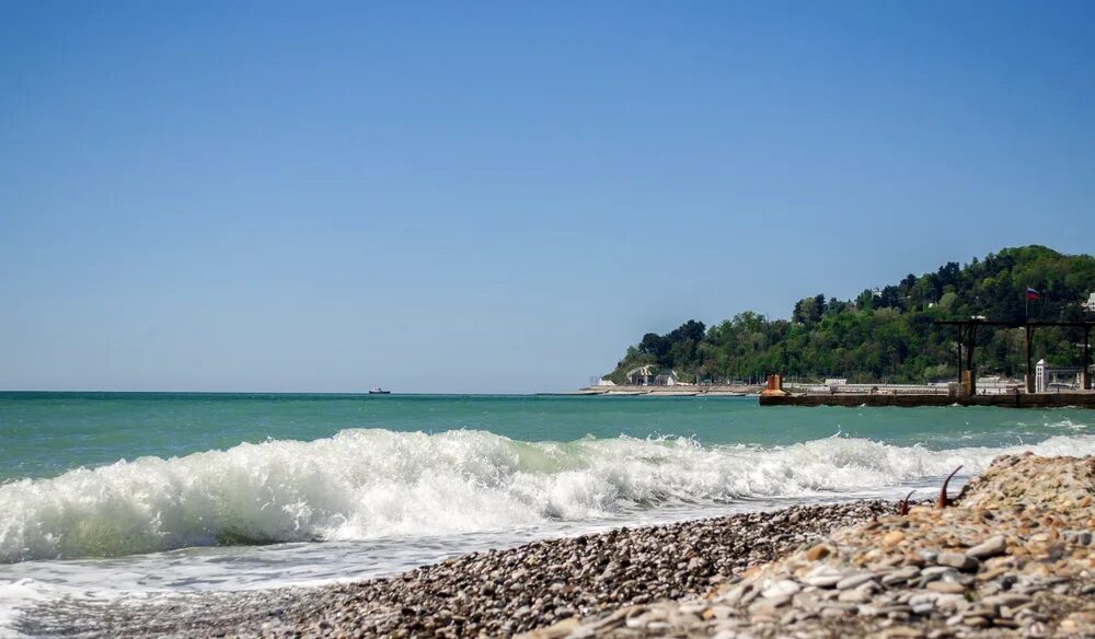 Пляж хоста сочи фото Отдых на море в Сочи без посредников. Снять жилье у моря в Сочи