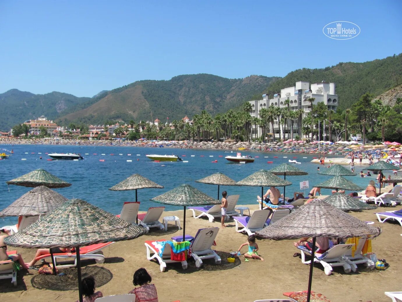 Пляж ичмелер фото Unknown authorName 10 июля 2011: отзыв в интернете об отелеKervansaray Marmaris 