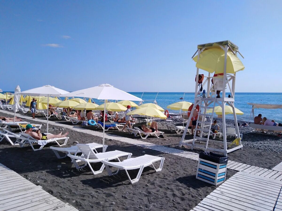 Пляж имеретинка адлер фото Имеретинский пляж фото YugNash.ru