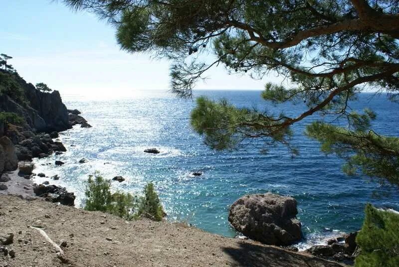Пляж инжир крым фото Мыс Айя: от Ласпи до Балаклавы - TrekRussia.ru