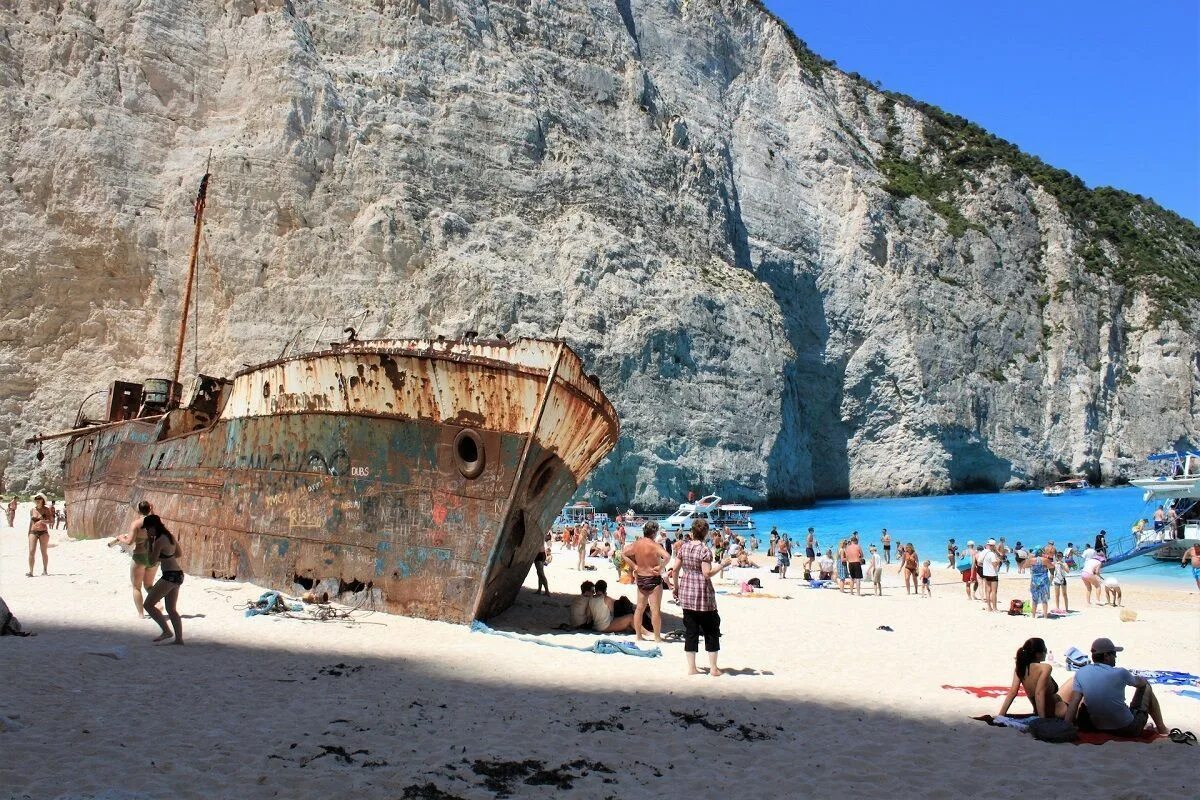 Пляж истории фото Access to Zakynthos Shipwreck Beach Banned This Summer GTP Headlines