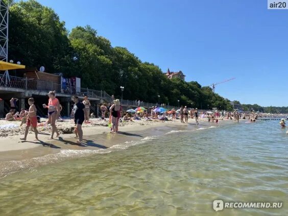 Пляж калининградская область пионерский фото Город-курорт Пионерский, Калининградской области - "Пляж в Калининградской облас