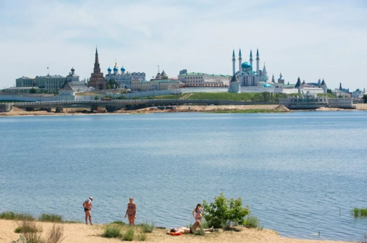Пляж казань фото 45 пляжей в Татарстане открыты для посещения АиФ Казань