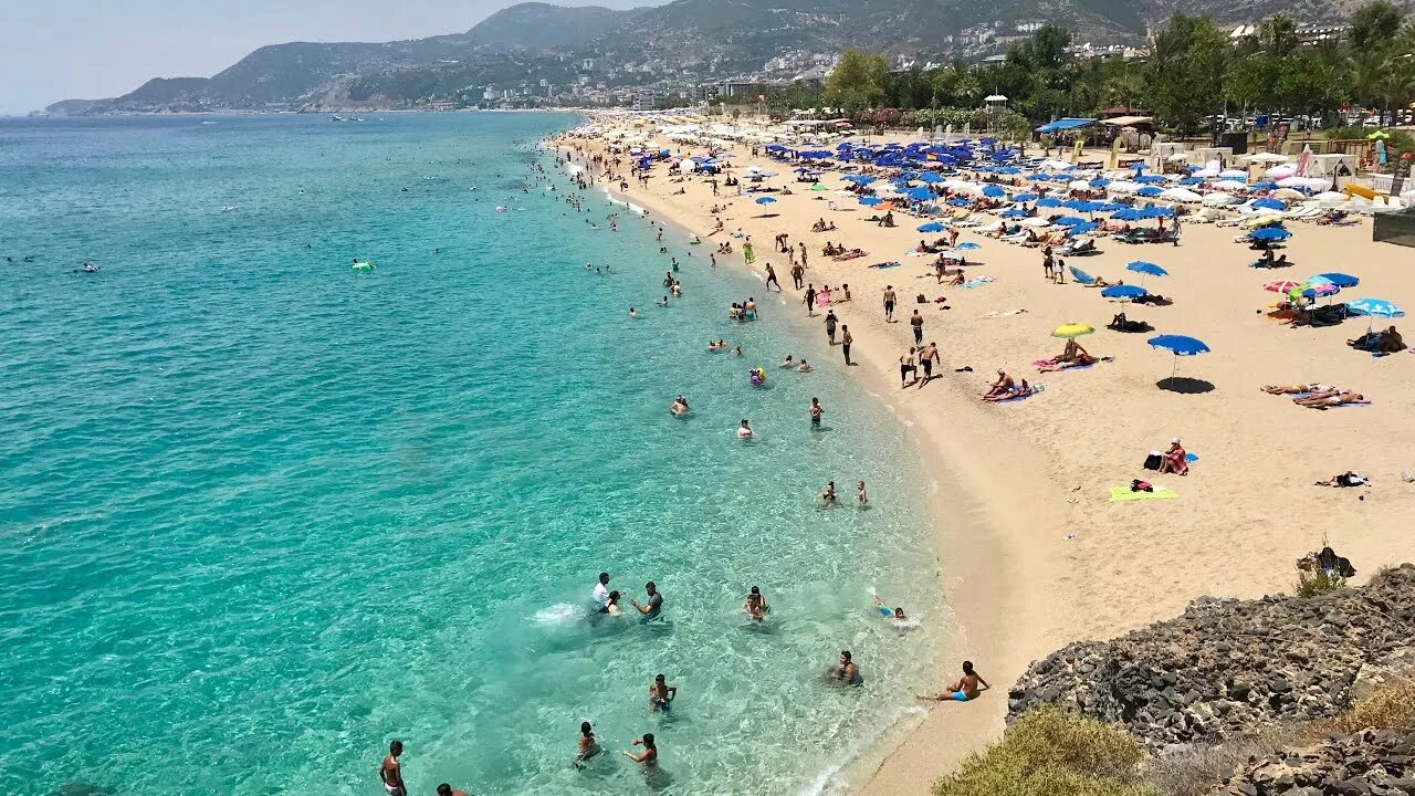 Пляж клеопатра турция фото туристов Alanya Cleopatrabeach - YouTube