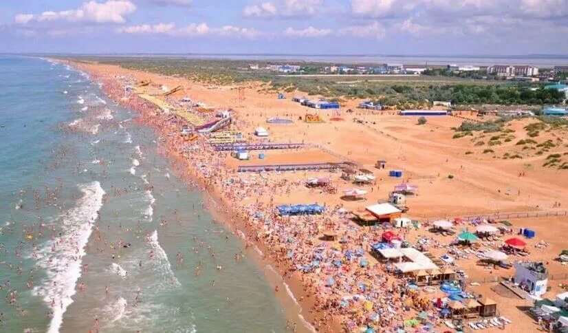 Пляж краснодарский край анапа фото В Анапе открыли первый экопляж - 18 июня, 2021 Все новости, Общество "Кубань 24"