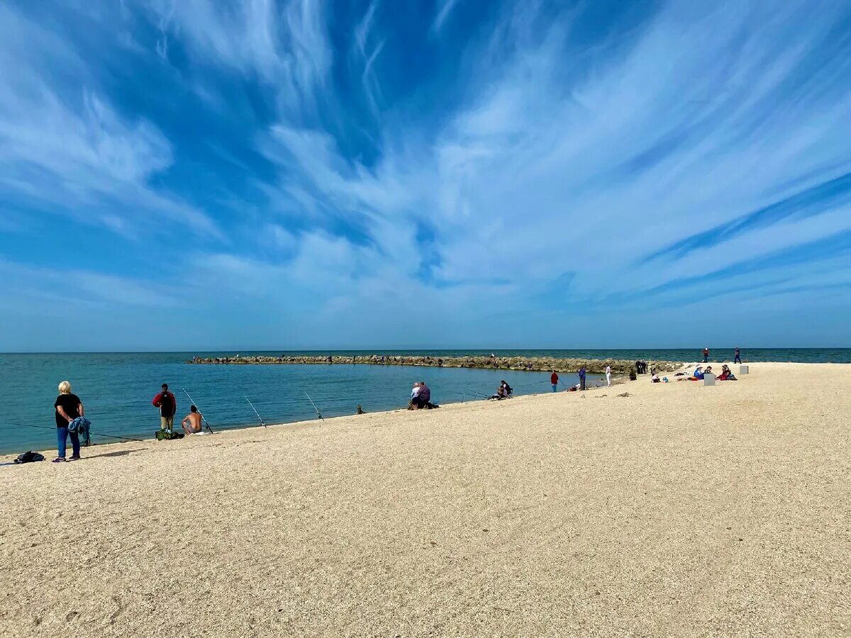 Пляж краснодарский край ейск фото Ейск азовское