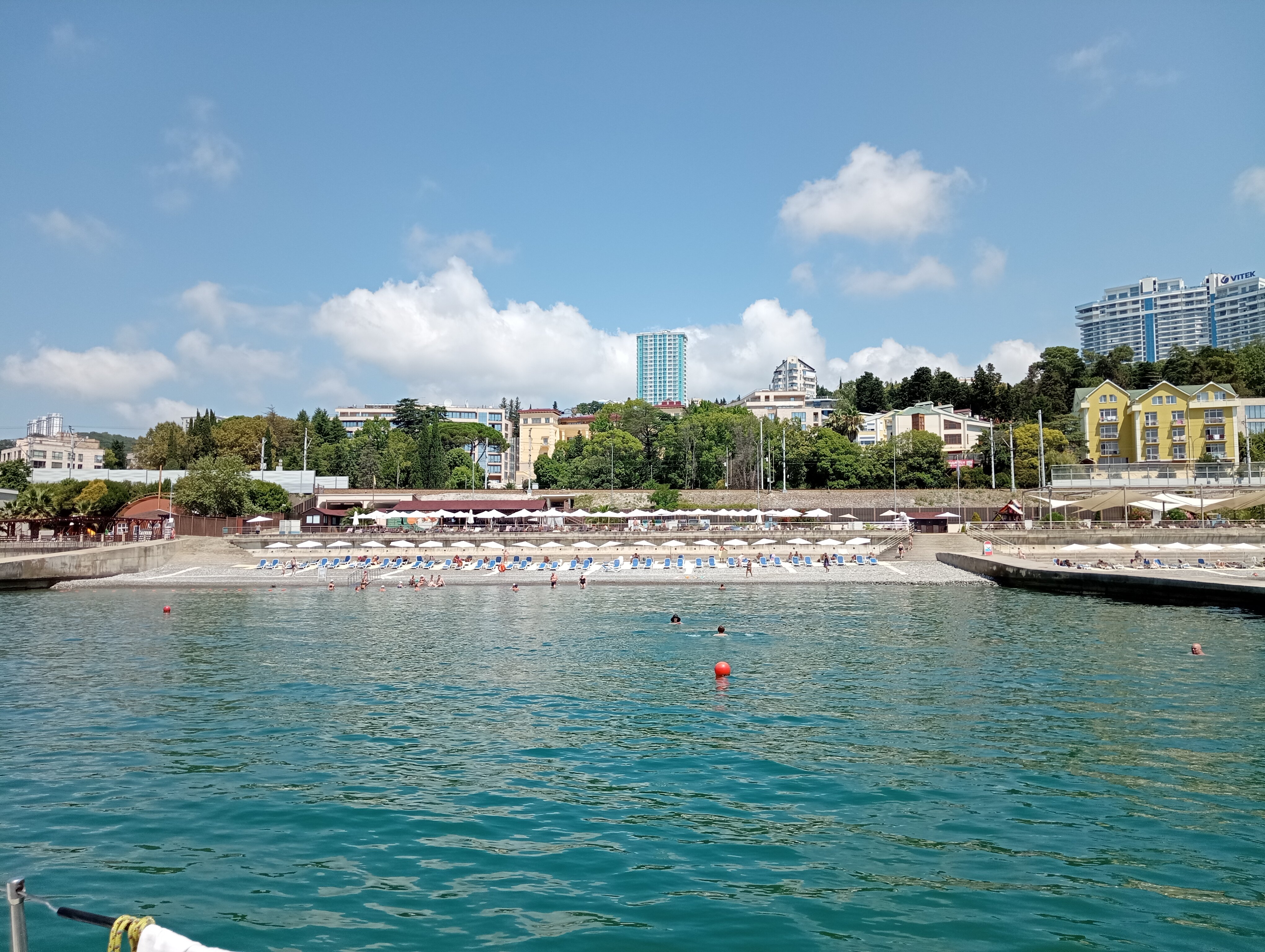 Пляж краснодарский край сочи фото Парус, пляж, Краснодарский край, Сочи, микрорайон Бытха - Яндекс Карты