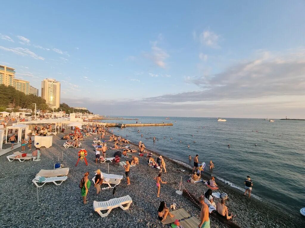 Пляж краснодарский край сочи фото Mayak, beach, Russia, Krasnodar Territory, Sochi, Tsentralniy Microdistrict - Ya
