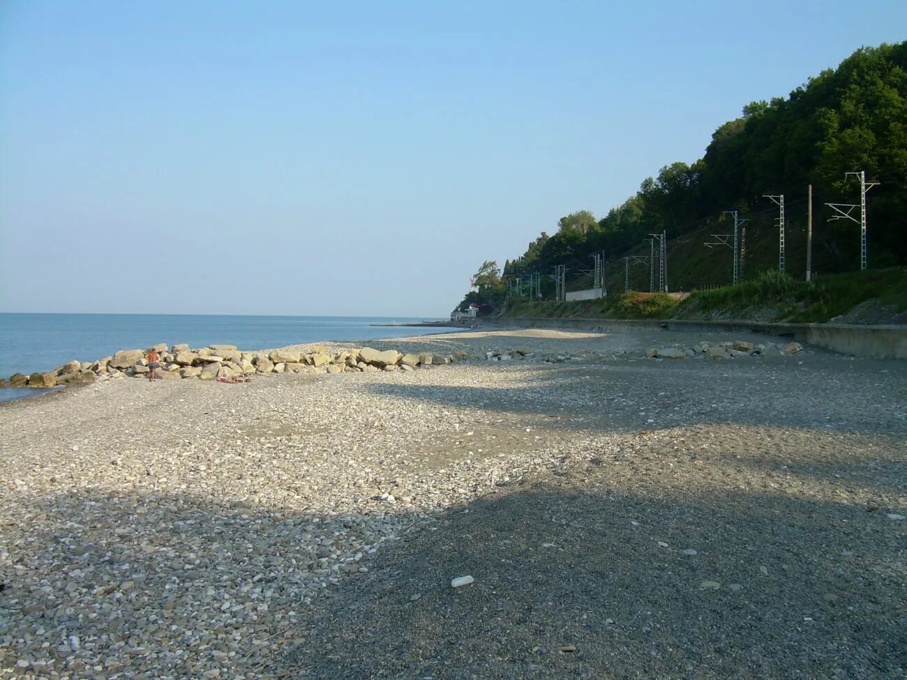 Пляж краснодарский край сочи микрорайон головинка фото Пляжи головинки краснодарский