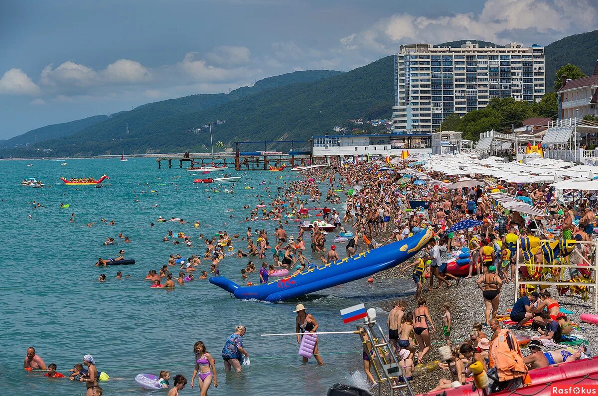 Пляж краснодарский край сочи микрорайон лазаревское фото Фото: Лазаревское. Фотограф Сергей Титов. Город. Фотосайт Расфокус.ру