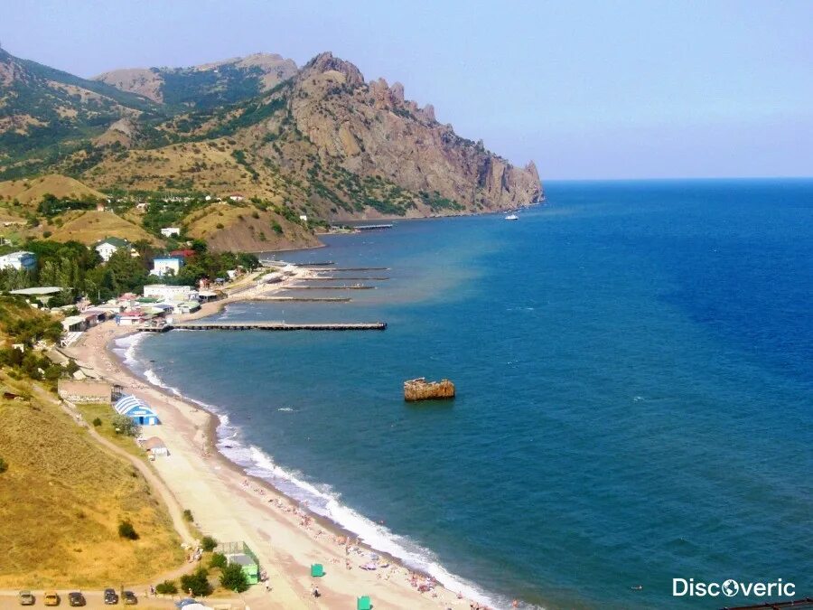 Пляж курортное крым фото Курортный сезон в Крыму в разгаре" - статья об отдыхе в России (Отдых летом)