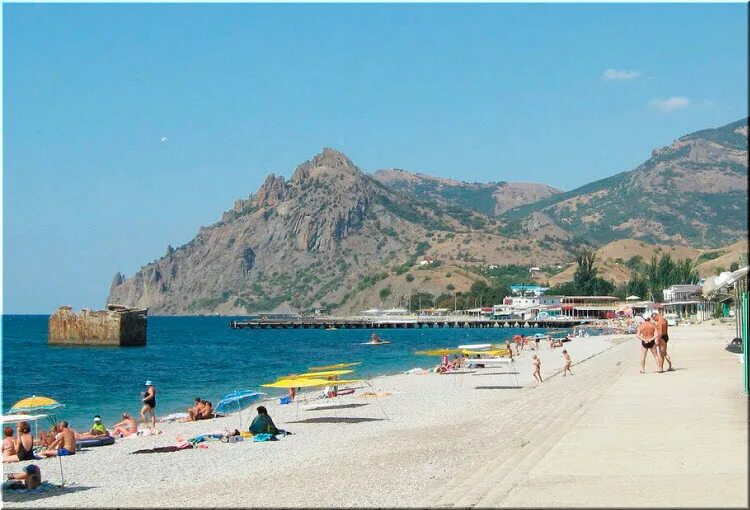 Пляж курортное крым фото Курортное 2024, Крым - пляжи, набережная поселка. Фото. Отзывы. Карта - Krymania