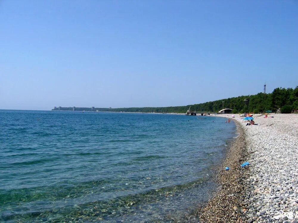 Пляж лидзава гагрский район село лдзаа фото Пляж лидзава
