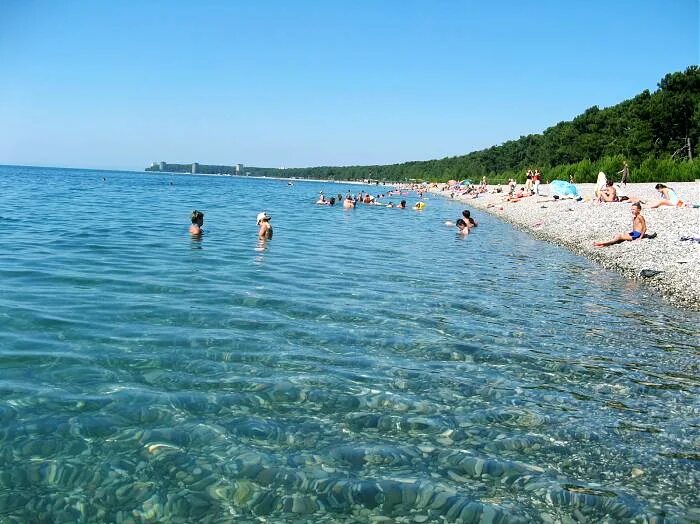 Пляж лидзава гагрский район село лдзаа фото Центральный пляж, Лидзава (Лдзаа), Абхазия отзывы