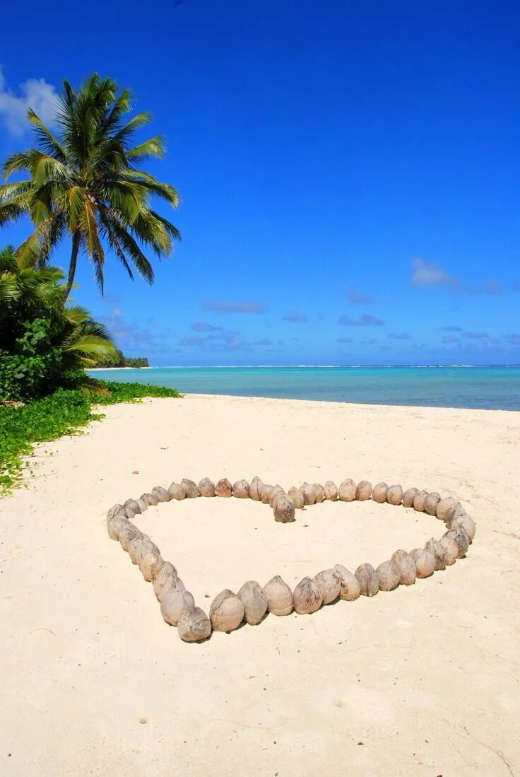 Пляж любовь фото Love is in the air in Rarotonga! Rarotonga cook islands, Beach, Cook islands