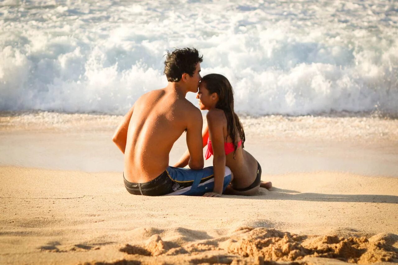 Пляж любовь фото Pin on lovers Cute couples, Couples, Young love