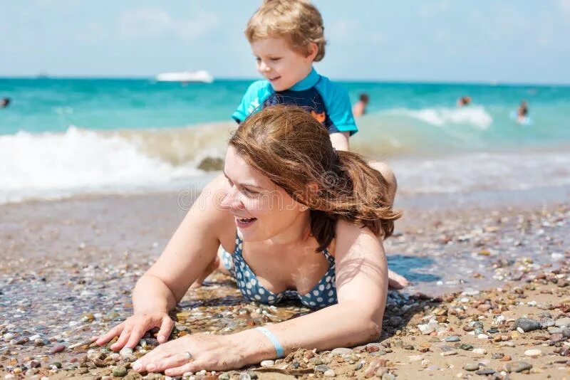 Пляж мама фото 13,413 Mom Son Beach Stock Photos - Free & Royalty-Free Stock Photos from Dreams