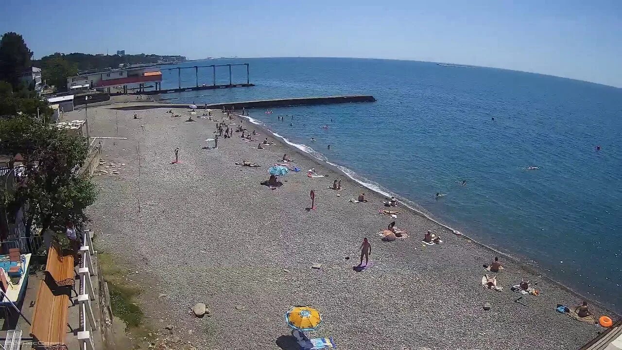 Пляж мамайка сочи фото Загорающие на пляже в Сочи - YouTube