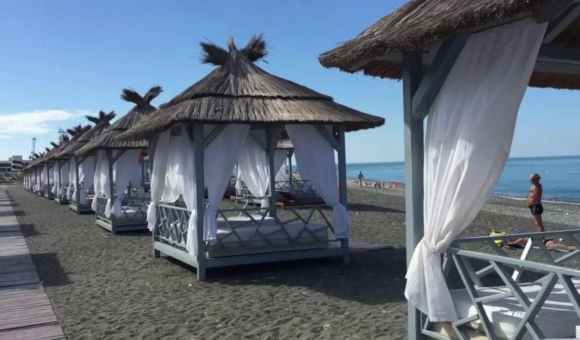 Пляж мандарин фото Адлер в июне: отдых и погода в Адлере (Россия)