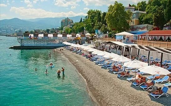 Пляж массандра республика крым ялта фото Malibu Lounge Beach Club - Massandra Beach - Ucraina - Alfa Турист, Курорты, Тур