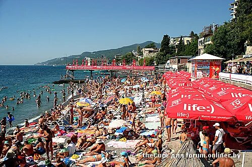 Пляж массандра республика крым ялта фото Летом в Крым (3) - Форум onliner.by