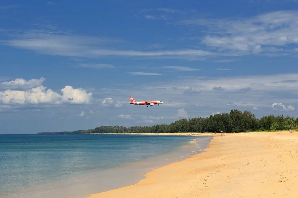 Пляж май кхао пхукет фото Споттинг на острове Phuket, попытка № 2 - Planes & travels - LiveJournal