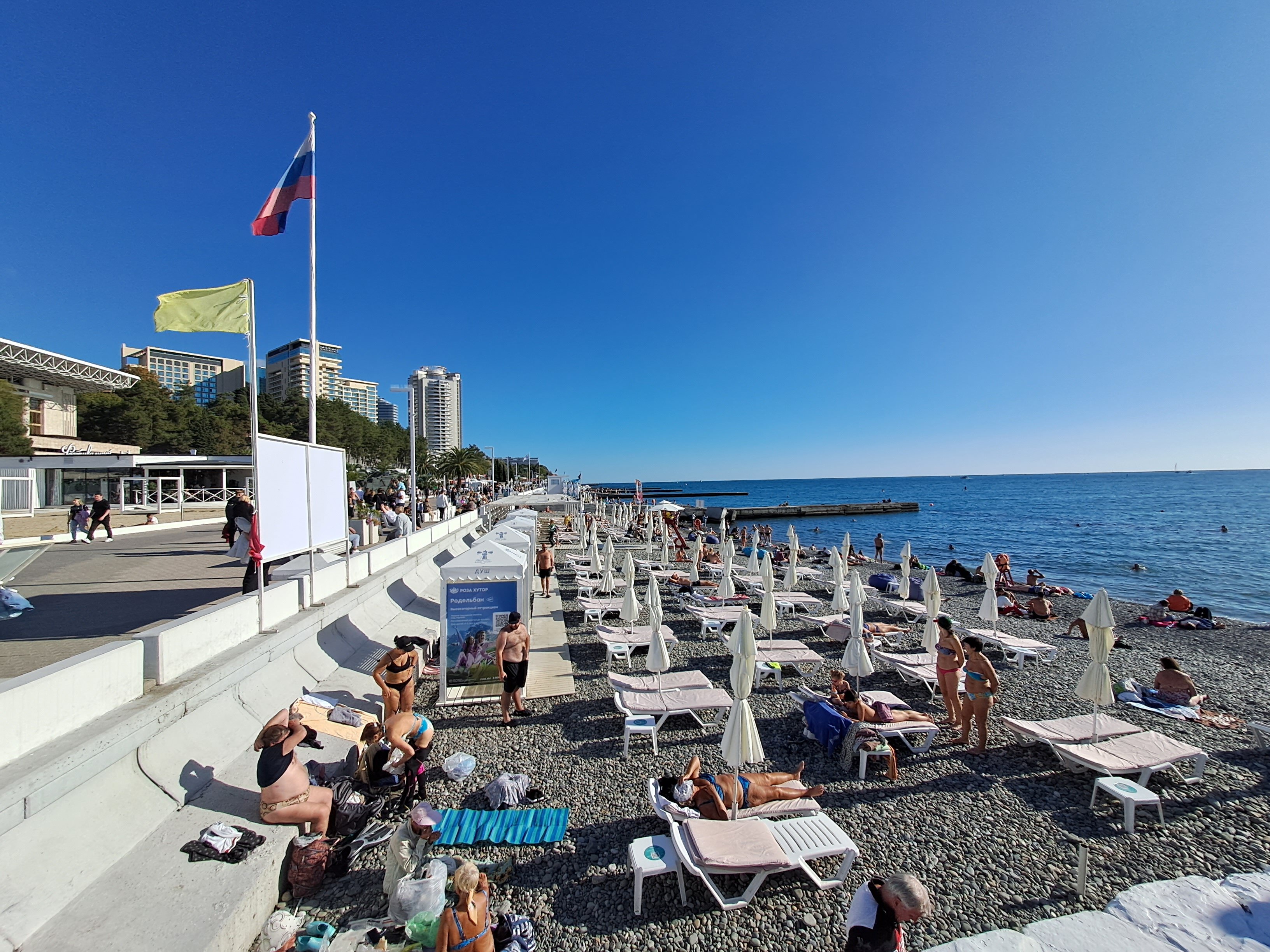 Пляж маяк сочи фото 2024 Панорама: Маяк, пляж, Краснодарский край, Сочи, микрорайон Центральный - Яндекс 