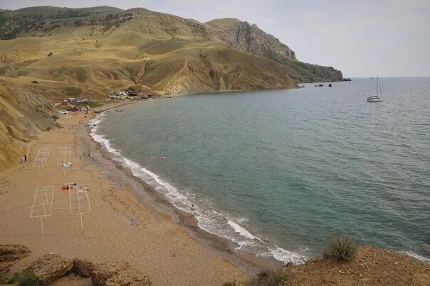 Пляж меганом фото Самый крайний пляж у подножия мыса Меганом. Дикий пляж, всё норм. Это к тому, чт