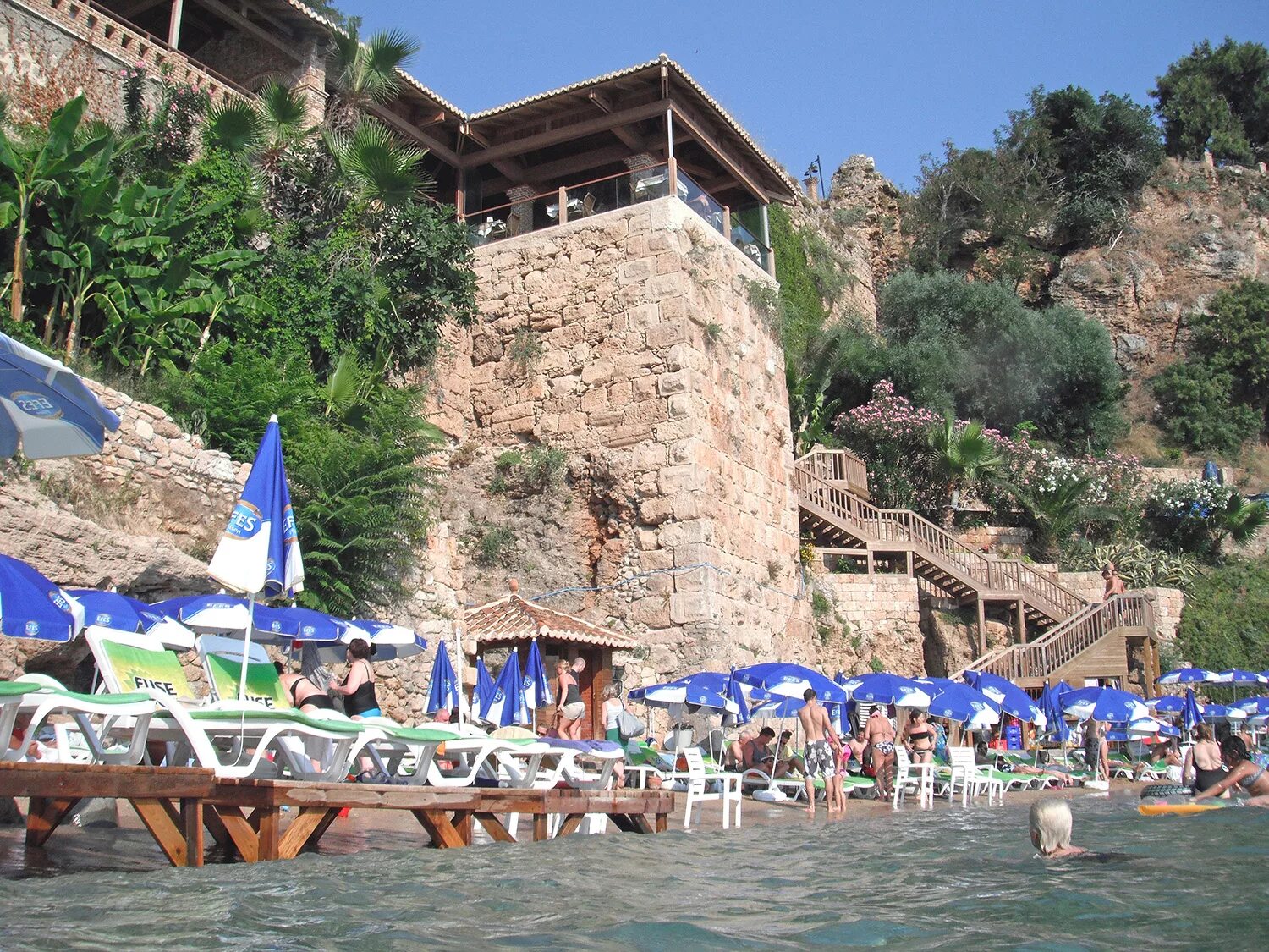 Пляж мермерли фото Анталья (Antalya)