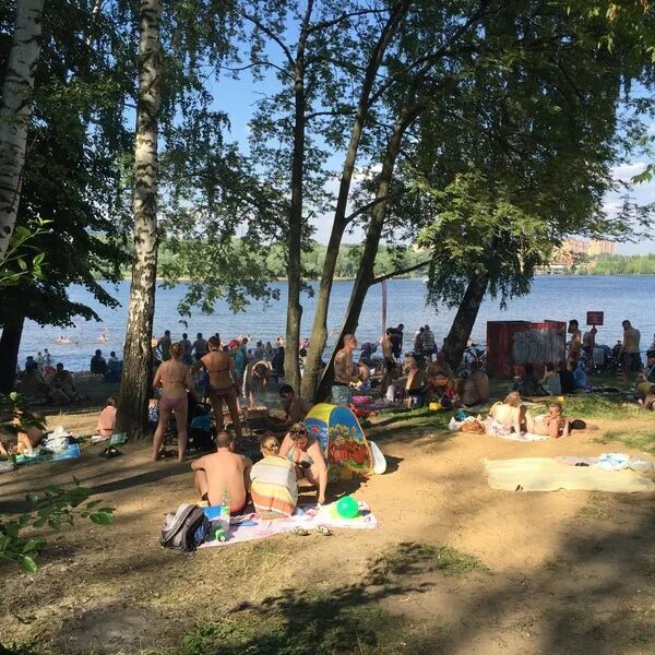 Пляж московская область долгопрудный фото Photos at Долгопрудненский пляж - Парковая ул.