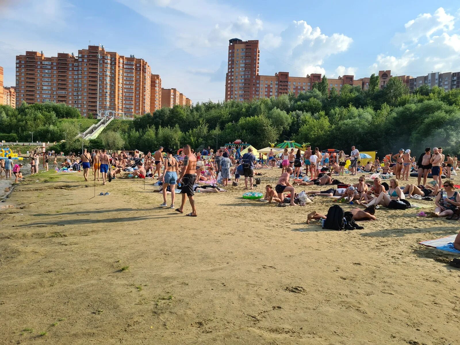 Пляж московская область дзержинский фото Агентство городских новостей "Москва" - Фотобанк