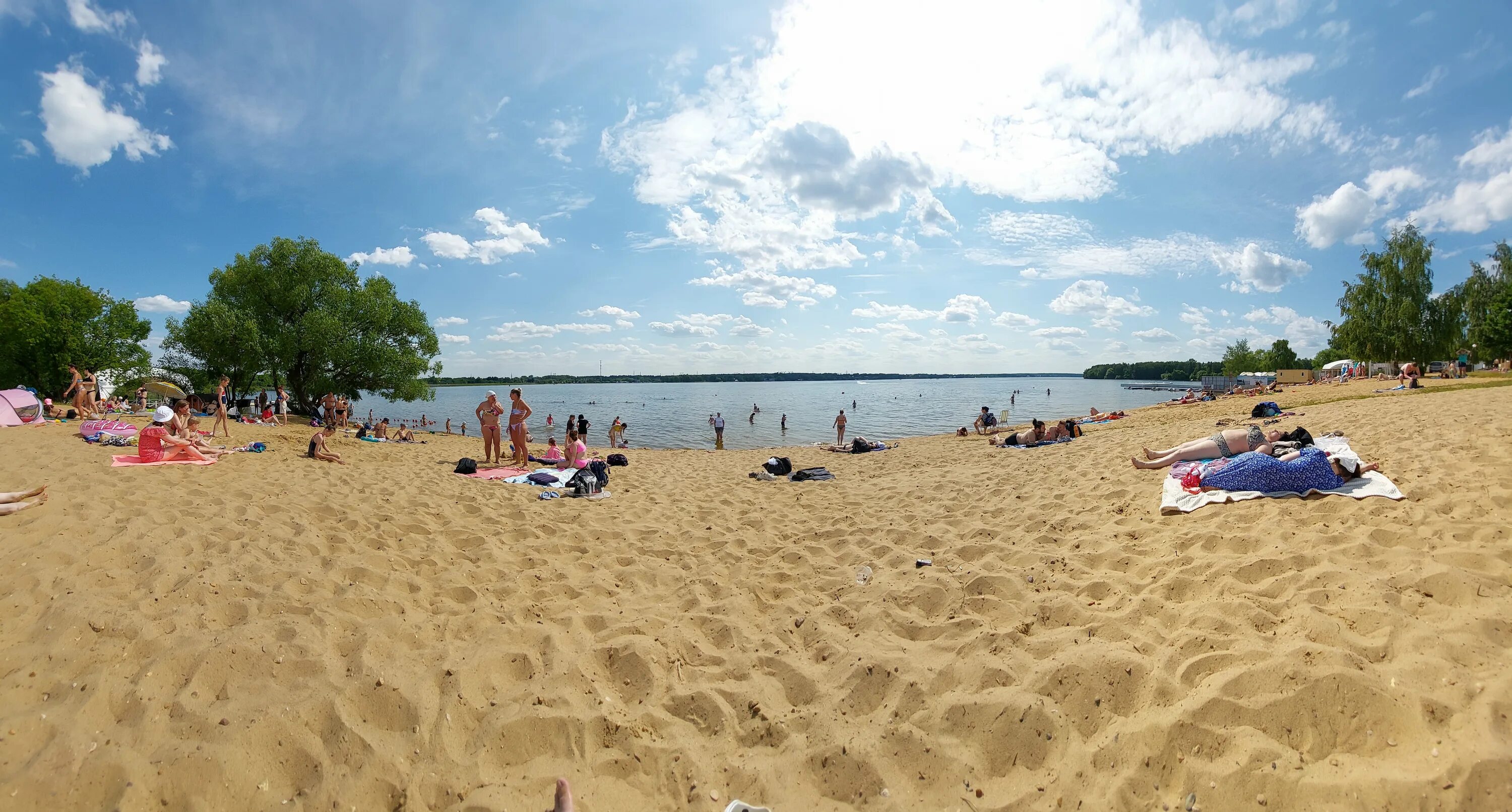 Пляж московская область городской округ мытищи фото Photo: Pirogovsky Beach, beach, Moscow Region, Mytishi Urban District, Pirogovo 