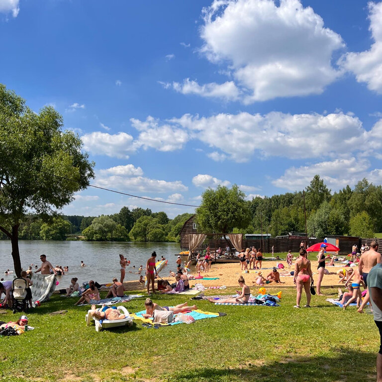 Пляж московская область городской округ мытищи фото Платный пляж ООО Фауна, beach, Moscow Region, Domodedovo City District, Shishkin