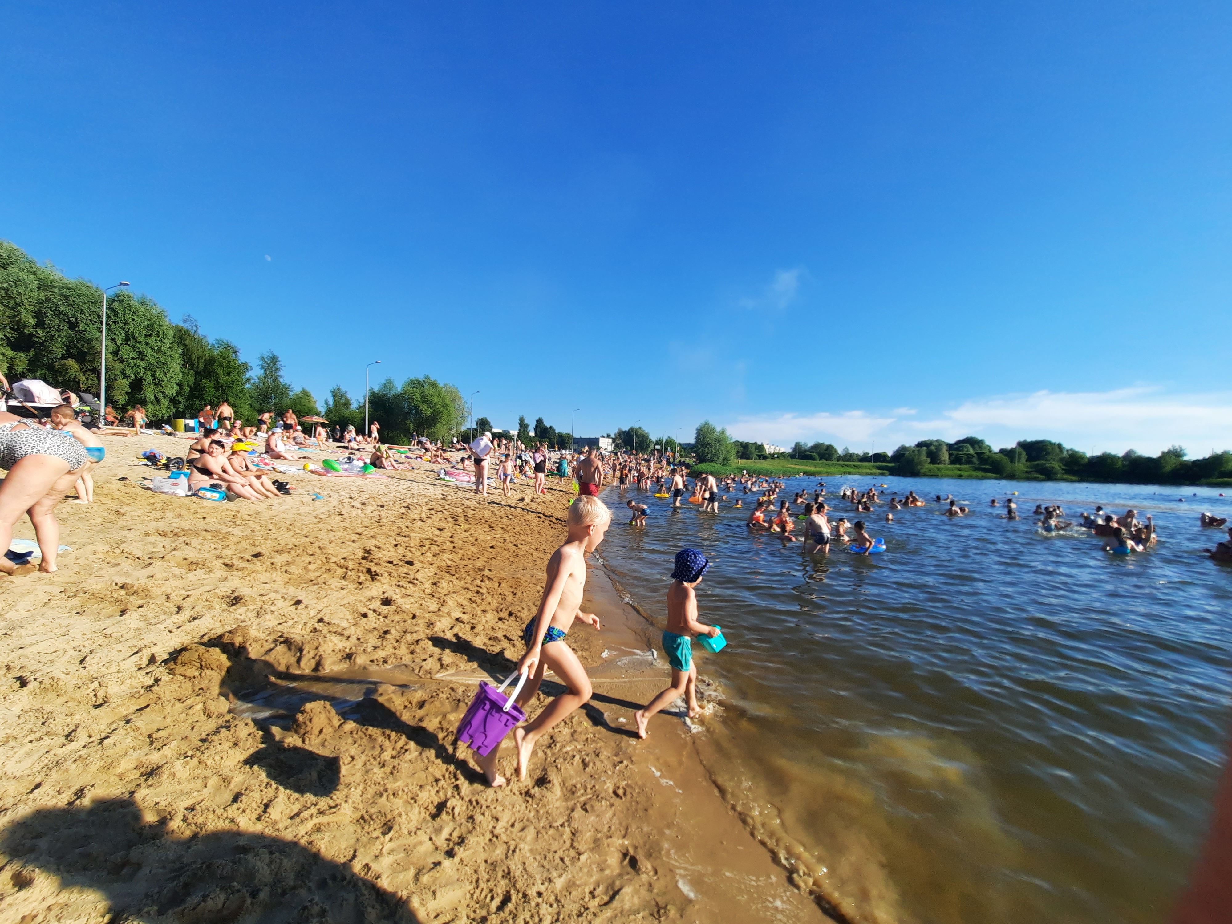 Пляж московская область подольск фото Фото: Пляж, пляж, Московская область, городской округ Воскресенск, Воскресенский