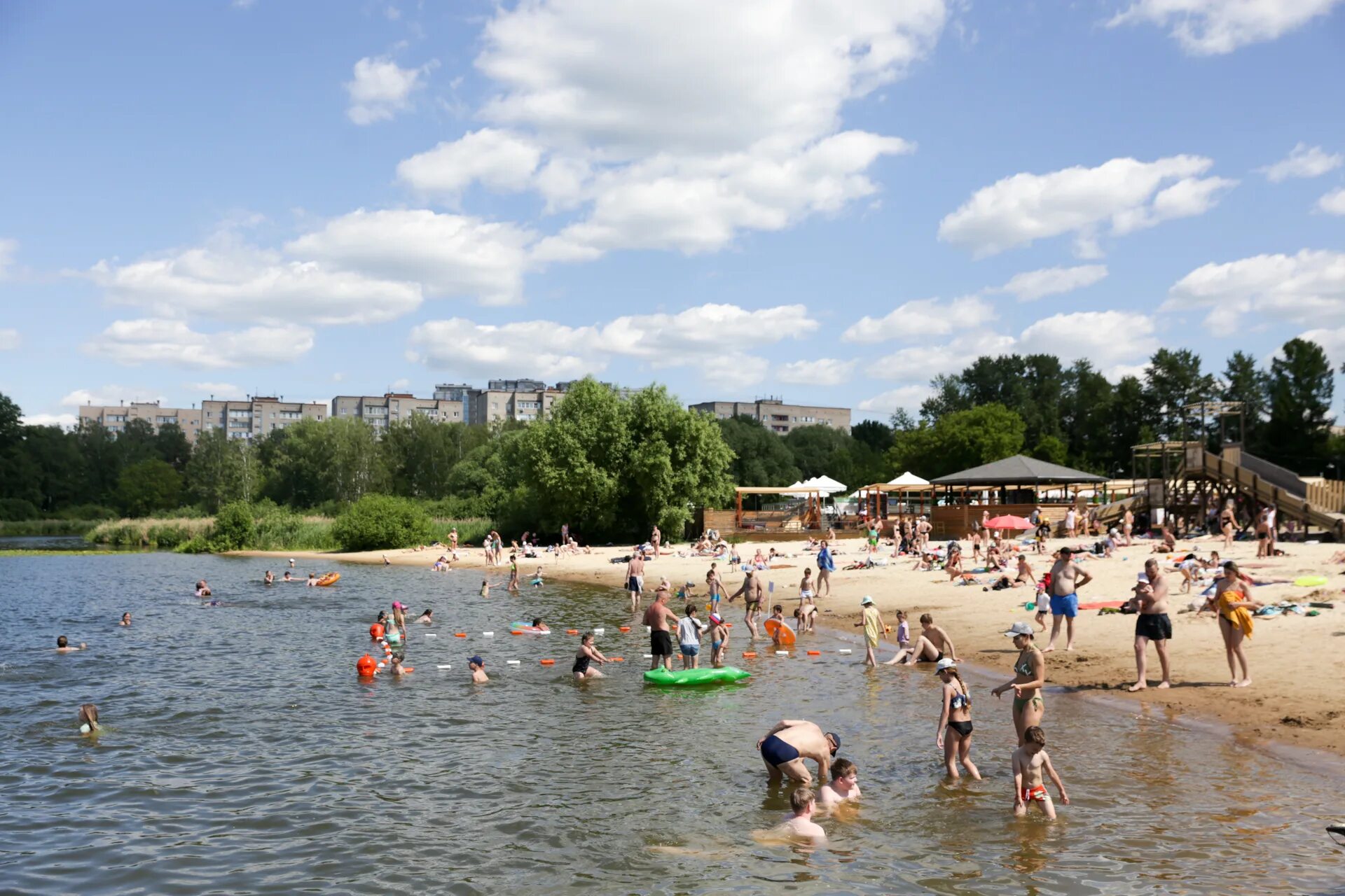 Пляж московская область подольск фото Лучшие пляжи Подмосковья 2022
