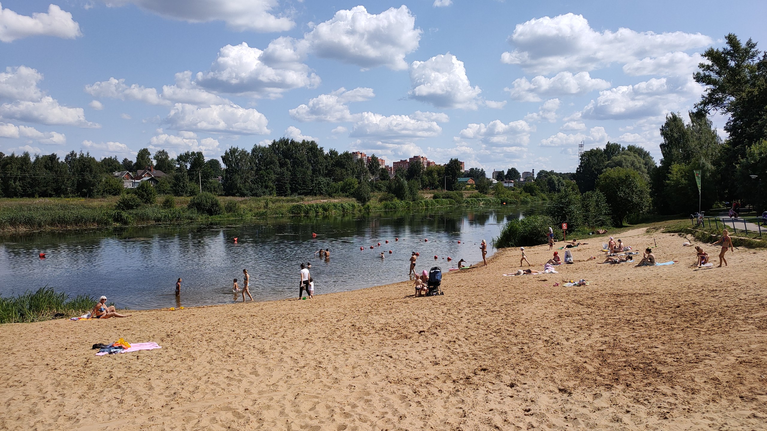 Пляж московская область подольск фото Временно не работает: Городской пляж, пляж, Московская область, Щёлково, Щёлковс