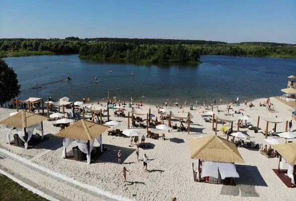 Пляж московская область серпухов фото Новости