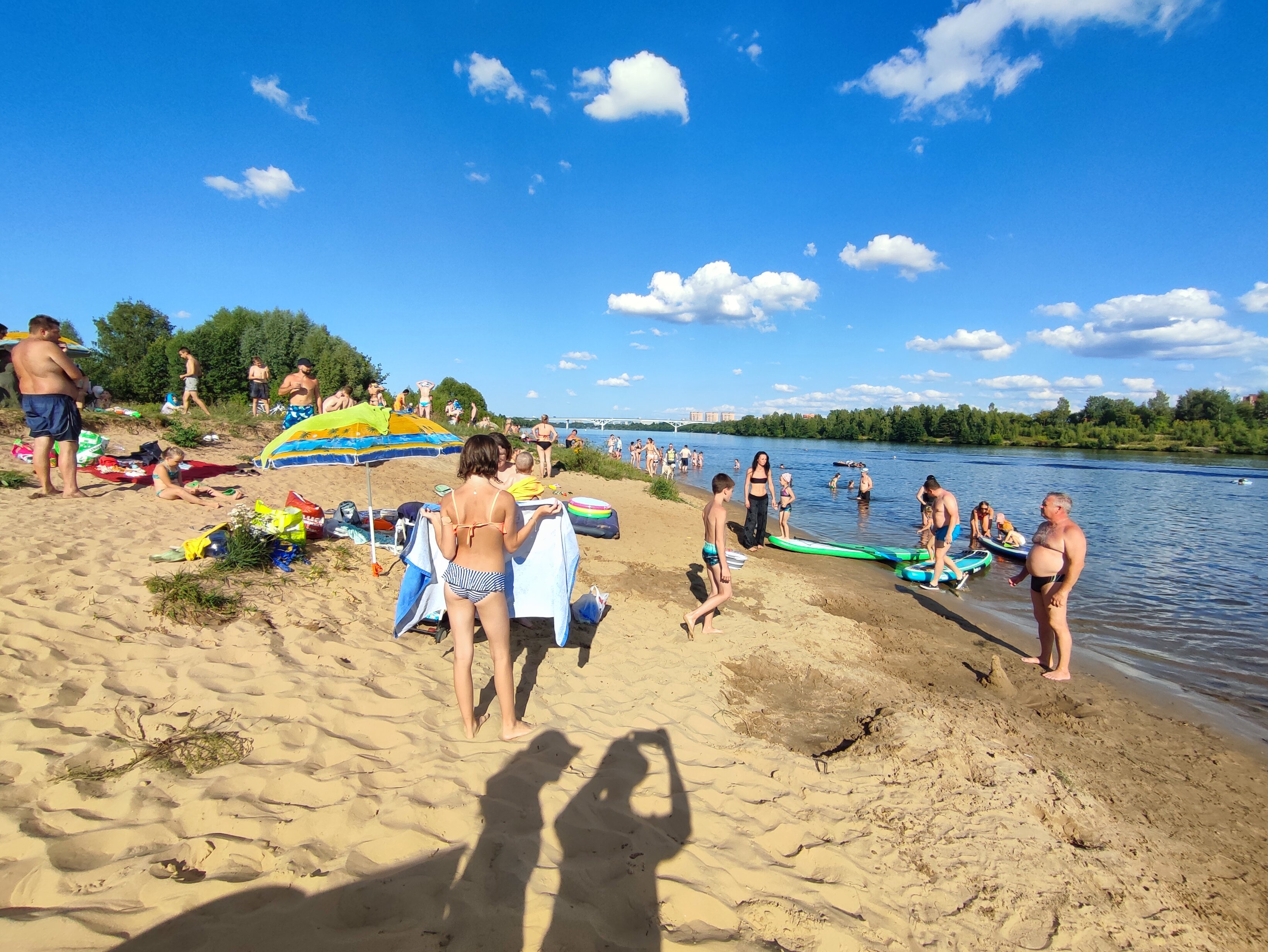 Пляж московская область шатура фото Фото: Пляж, пляж, Московская область, Дубна, район Левобережный - Яндекс Карты