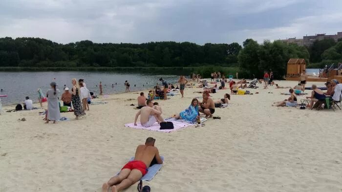 Пляж московская область солнечногорск фото Центральный городской пляж - Солнечногорск