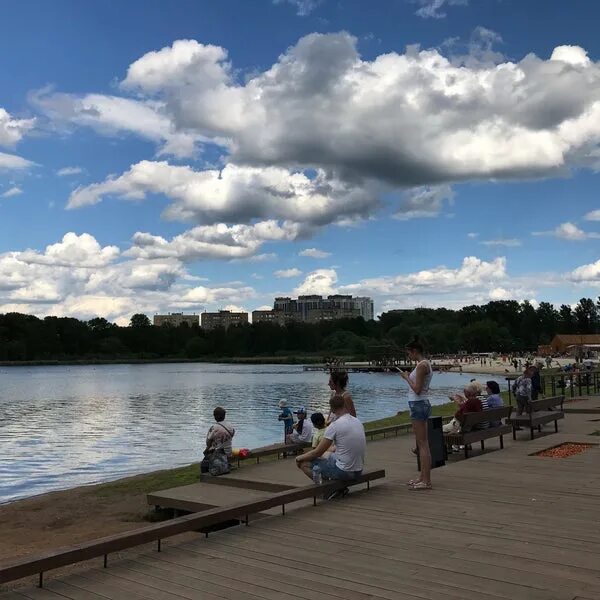Пляж московская область солнечногорск фото Photos at Городской пляж озера Сенеж - Солнечногорск, Московская обл.