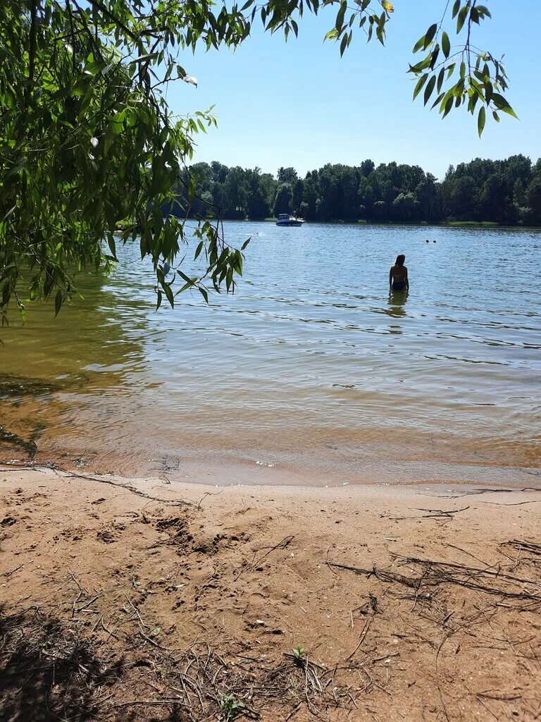 Пляж московская область солнечногорск фото Пляж Дом отдыха, beach, Moscow Region, Solnechnogorsk Urban District, derevnya P