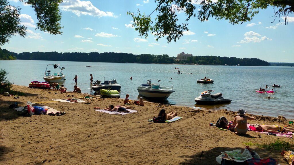 Пляж московская область солнечногорск фото Пляж, пляж, Московская область, городской округ Солнечногорск, территориальное у