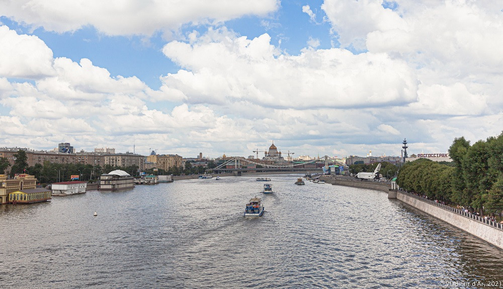 Пляж москва андреевский пешеходный мост фото Андреевский (Пушкинский) пешеходный мост: vladimirdar - ЖЖ
